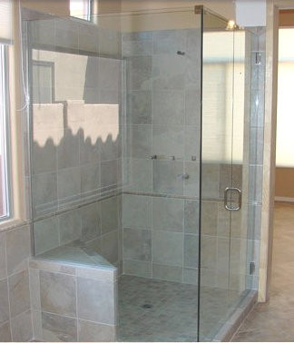 Corner shower enclosure Scottsdale