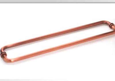 Double sided towel bar