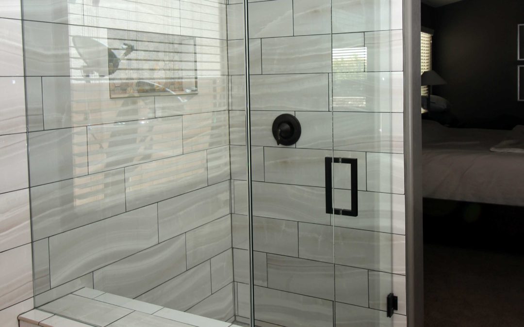 Sophisticated looking modern Showers
