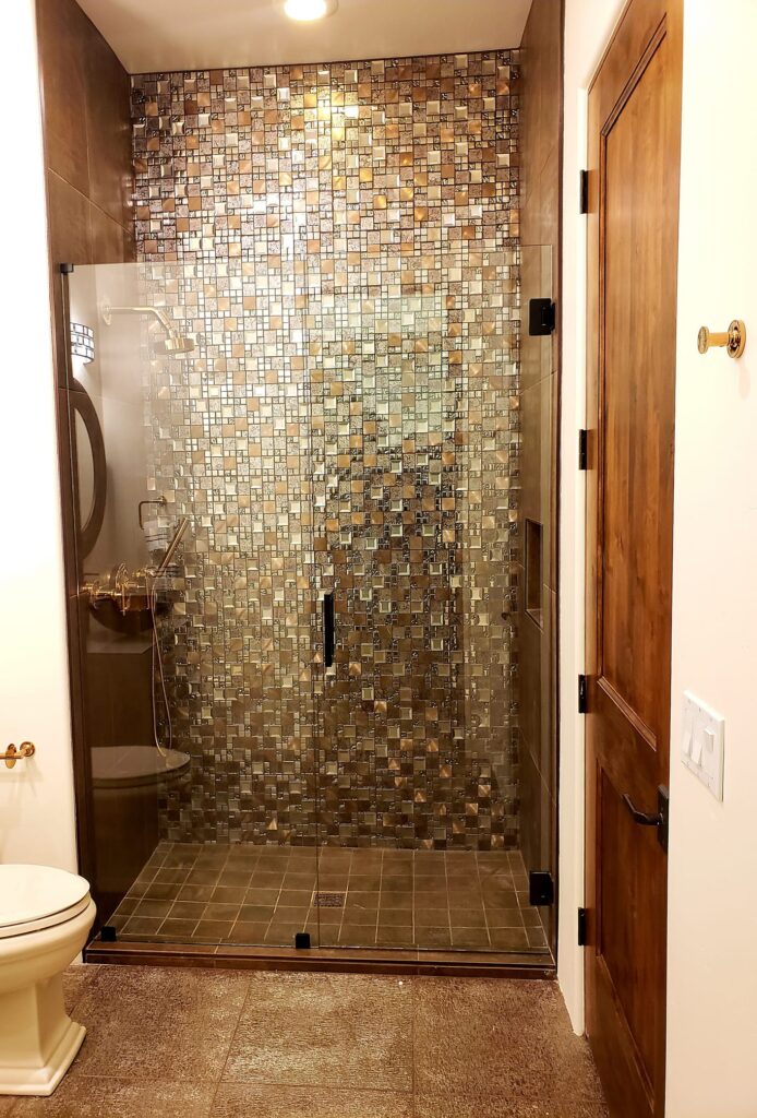 180 shower door